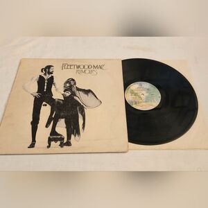 Fleetwood Mac RUMOURS Vinyl LP Record w/ Insert 1977 Warner Bros. BSK 3010 70s